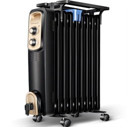 荣事达JD-09电热油汀取暖器 9片高效发热，温暖守护您的冬日